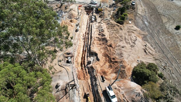 Andrea Drive - Sewer view 2