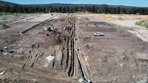 Champion Lakes Stormwater view 1