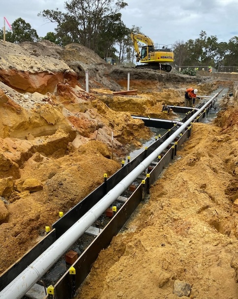 Pile and Keel - Sewer Main 