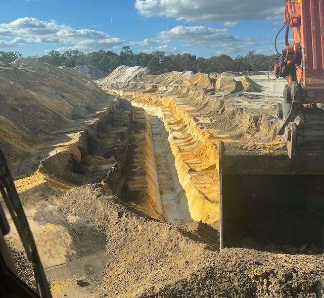 Excavation and backfilling